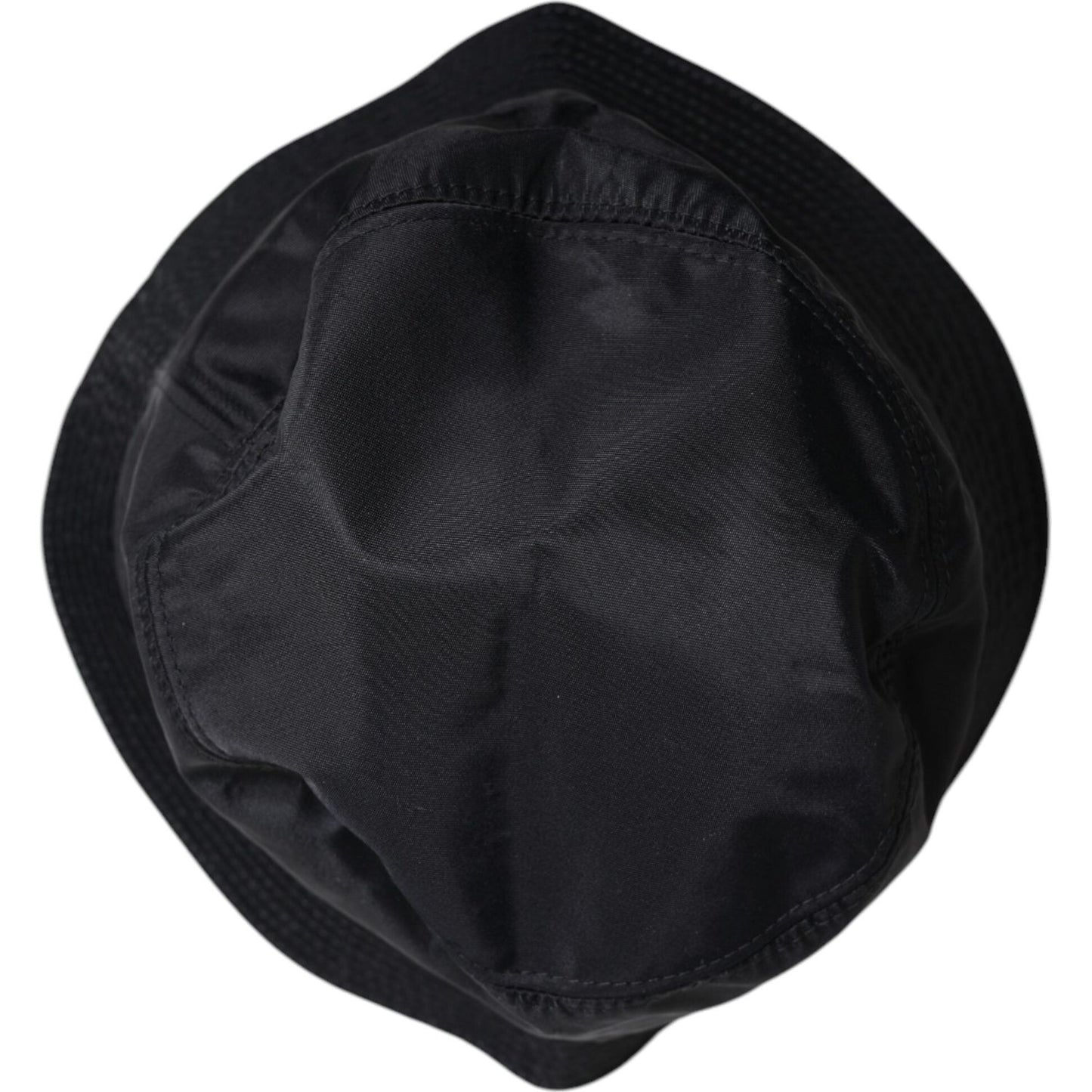 Dolce & Gabbana Black Cotton Wide Brim Bucket Hat HAT9791-58