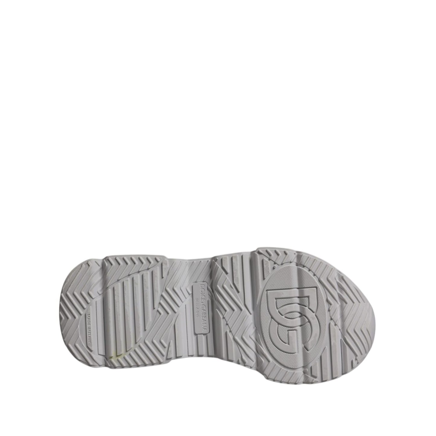 Dolce & Gabbana White Daymaster Low Top Sneakers Shoes