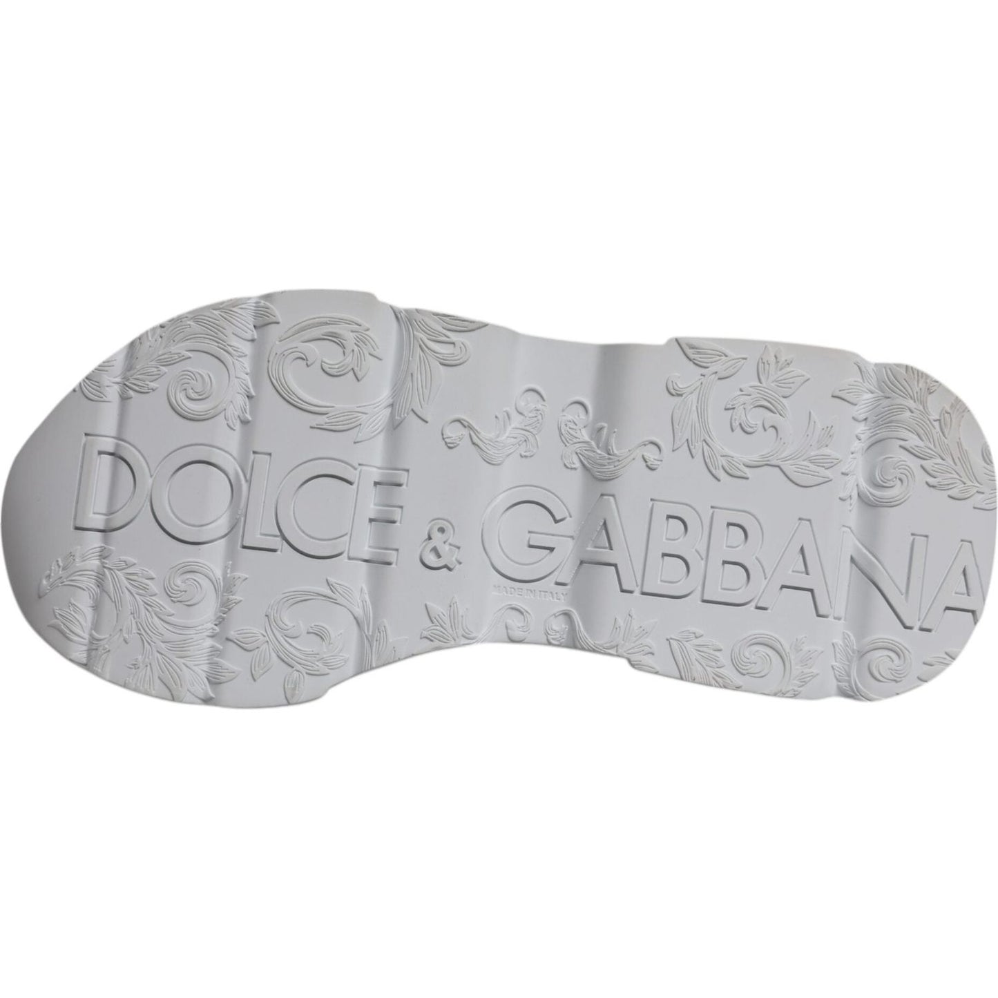 Dolce & Gabbana White Daymaster Low Top Sneakers Shoes