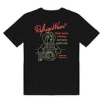 Refrigiwear Black Cotton T-Shirt RE-14992-XL