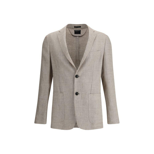 ZEGNA Luxury Blazer Jacket ZE-950725A91D7SG0001-IT50 | L