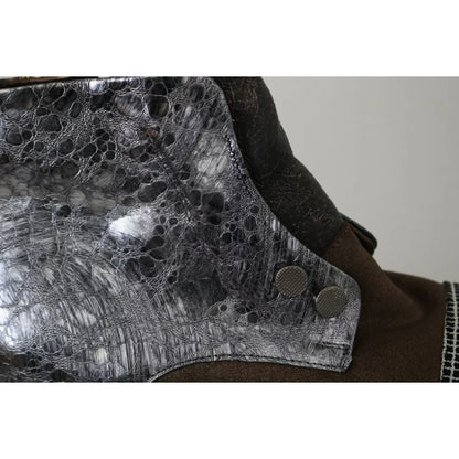 EBARRITO Multicolor Leather Suede Zipper Ankle Boots Shoes