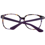 Guess Purple Women Glasses Frame, butterfly style, full-rim, purple plastic material, spring hinge, size 56-16-140.