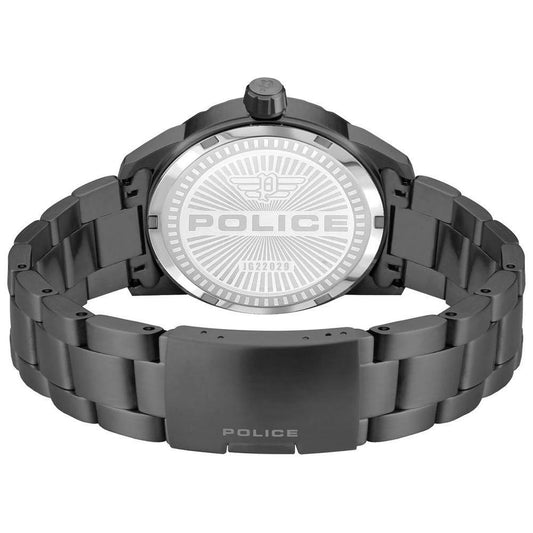 Police Black Stainless Steel Watch POPEWJG2202902AC