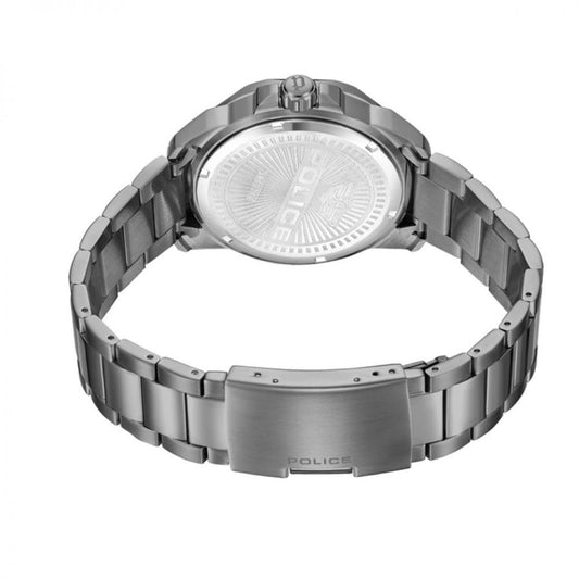 Police Gray Stainless Steel Watch POPEWJH0021403AC