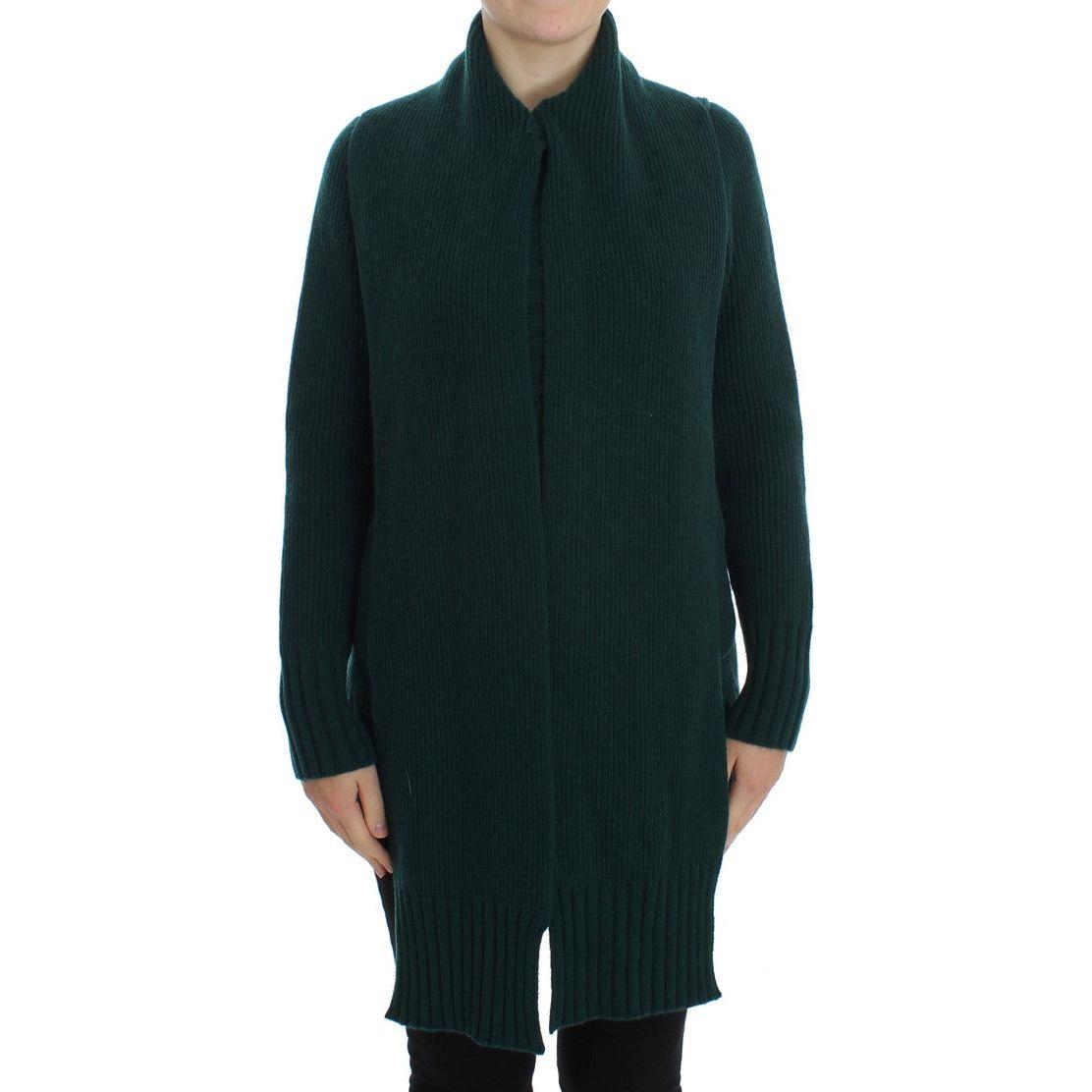 Dolce & Gabbana Green Knitted Cashmere Cardigan SIG20500-6