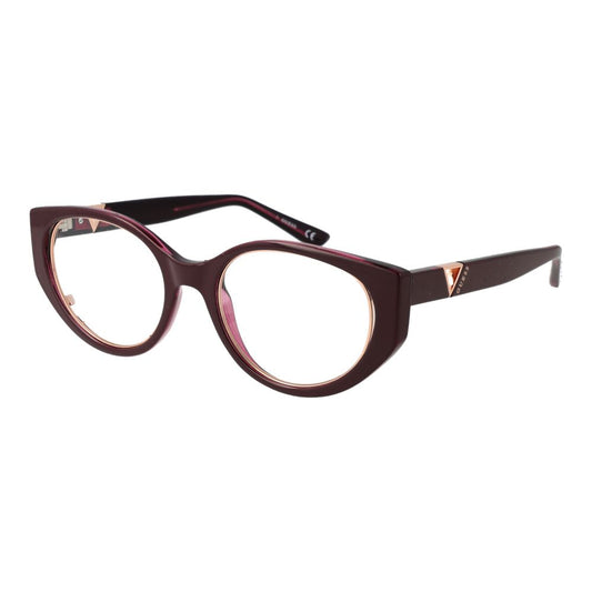 Guess Burgundy Women Glasses Frame
