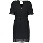Love Moschino Black Other Fibres Women Dress LO-3058-40