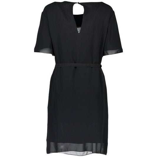 Love Moschino Black Other Fibres Women Dress LO-3058-40