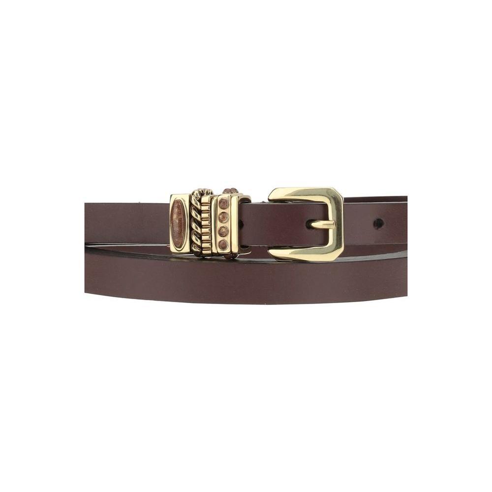 Etro Double Leather Belt ET-WP3B0037AP317R2723-90 CM / 36 INCHES