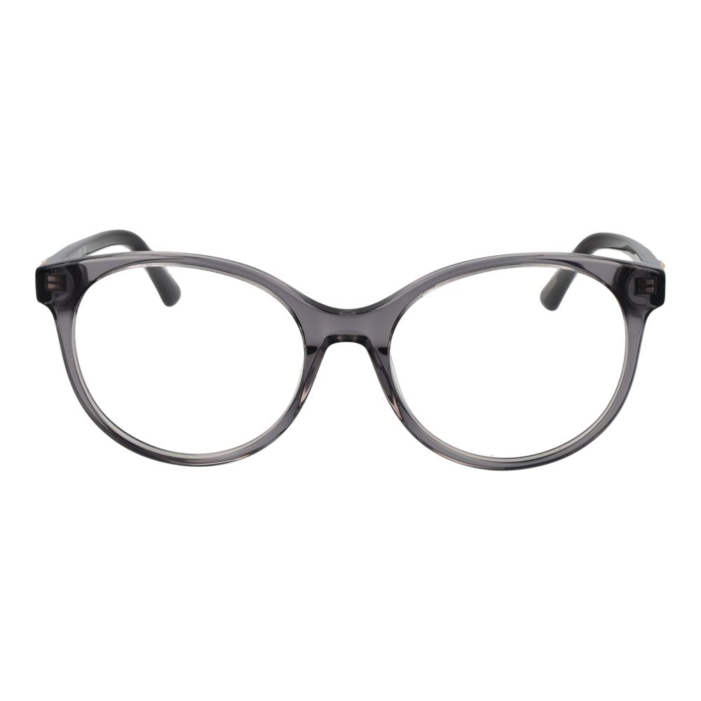 Guess Gray Women Glasses Frame, grey acetate, round full-rim, size 55-18-140.