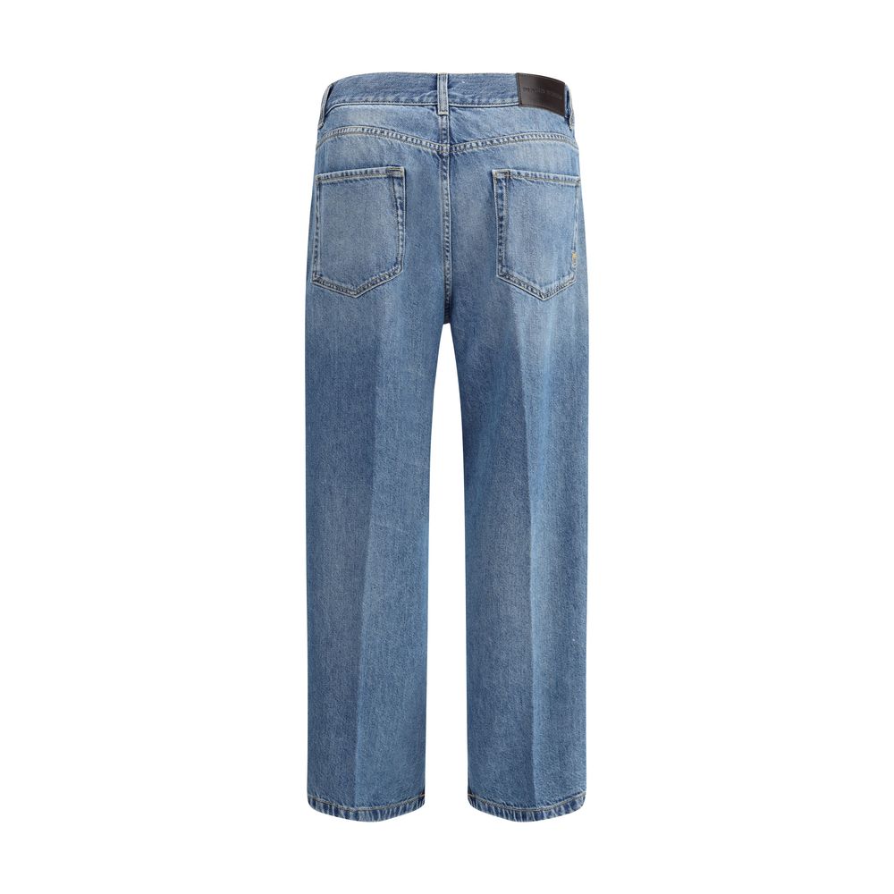 PINKO Blue Cotton Jeans Denim