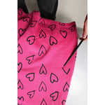Dolce & Gabbana Pink Cotton Heart Print Bermuda Shorts PAN75740-48