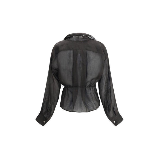 Forte_Forte Crossed Shirt FO-13891MYSHIRTF47M8014-0/XS