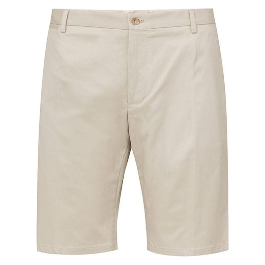 Dolce & Gabbana beige cotton Bermuda shorts with button and zip closure, side and back pockets, regular fit, SKU: 25FEB62