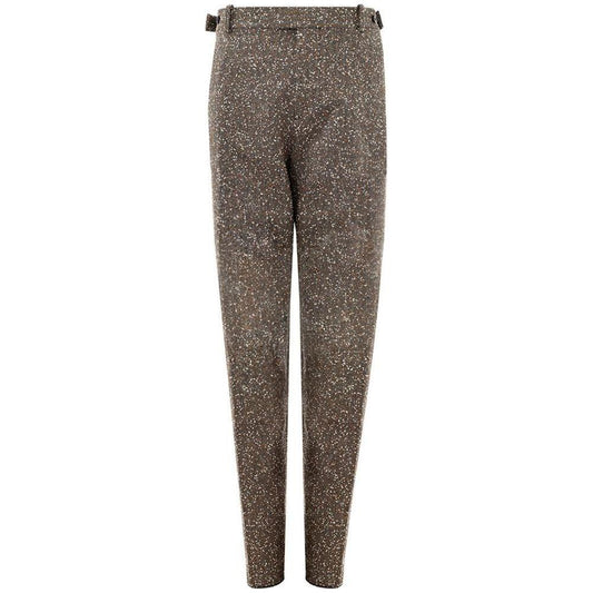 Bottega Veneta Multicolor Viscose Pants for Elegant Evenings BO-1679667-IT40|S