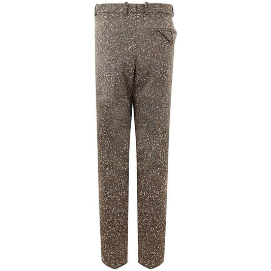 Bottega Veneta Multicolor Viscose Pants for Elegant Evenings BO-1679667-IT40|S