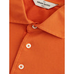 Gran Sasso Elegant Orange Cotton Polo for Men GR-4433670-IT50 | L