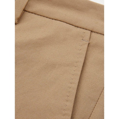 Lardini Brown Cotton Chino Pants