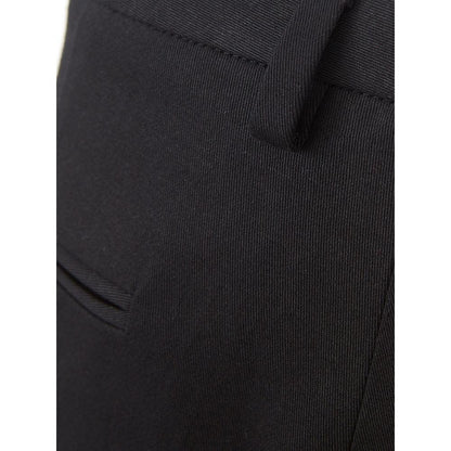 Lardini Black Cotton Chino Pants