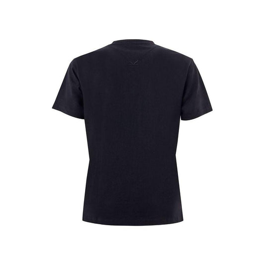 Kenzo Elegant Cotton Tee in Timeless Black Kenzo Black