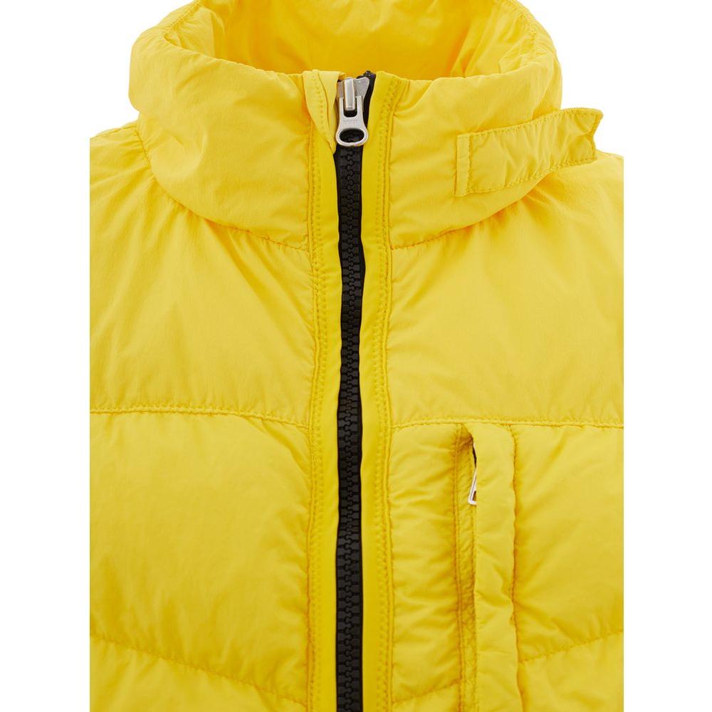 Woolrich Yellow Polyamide Coat
