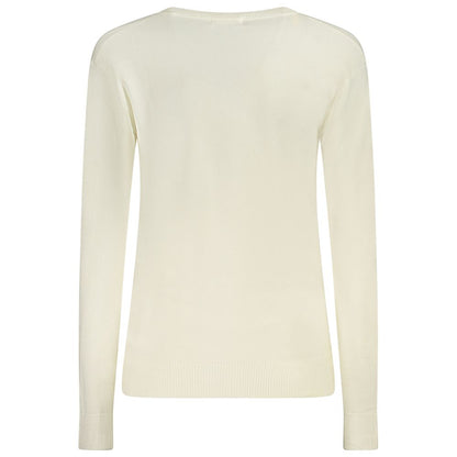 Guess Jeans White Viscose Sweater