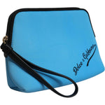 Dolce & Gabbana Blue DG Logo Print Clutch Zip Borse Pouch Bag BAG4604