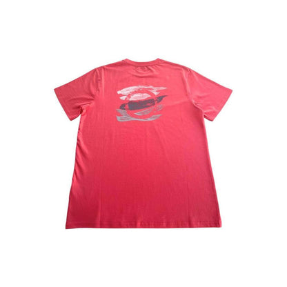 Trussardi Beachwear Red Cotton T-Shirt