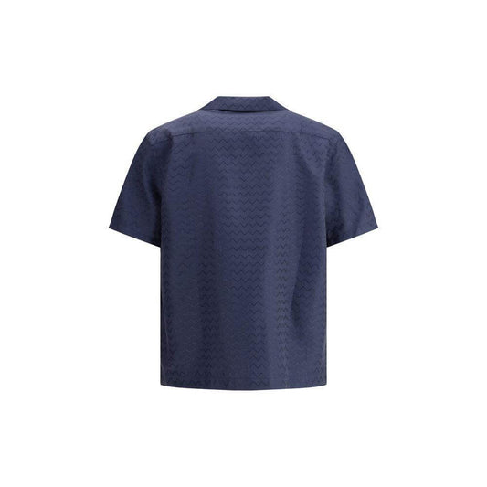 Missoni Bowling Shirt with shiny ZigZag pattern