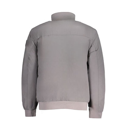 Napapijri Gray Polyamide Men Jacket