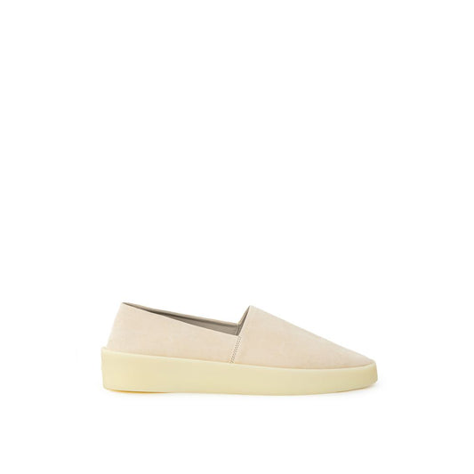 Fear Of God Beige Leather Slip-On Loafer