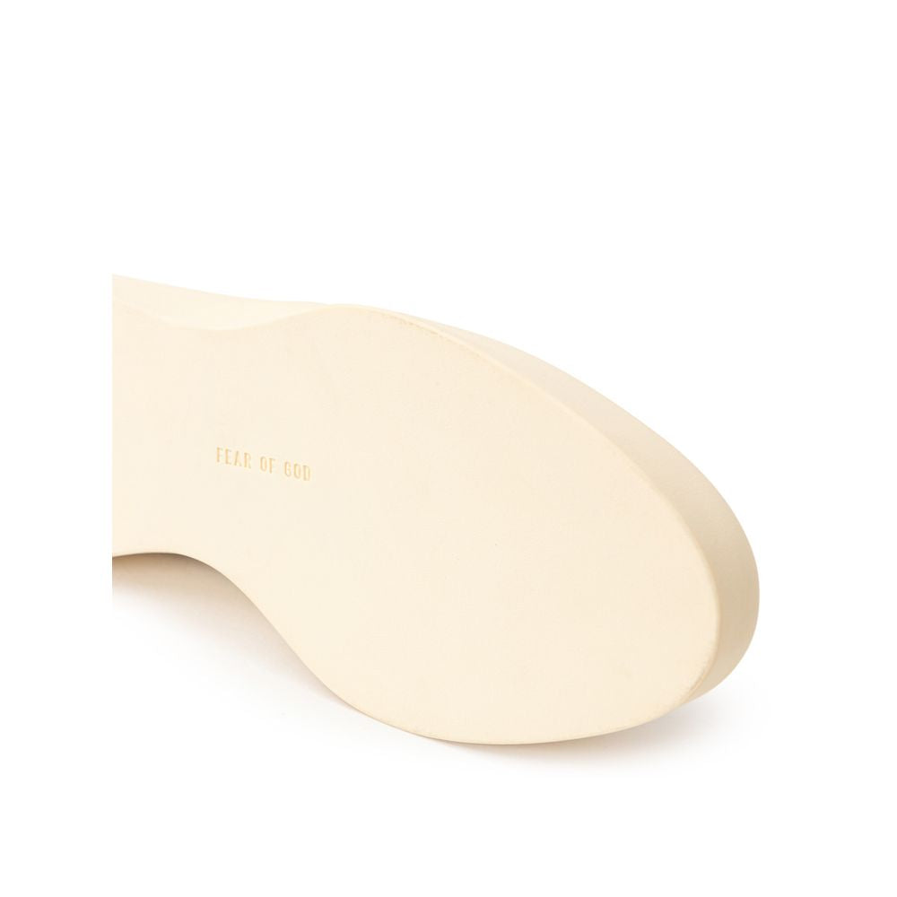 Fear Of God Beige Leather Slip-On Loafer