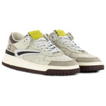 D.A.T.E Beige Leather Sneaker DA-15187-EU41/US8