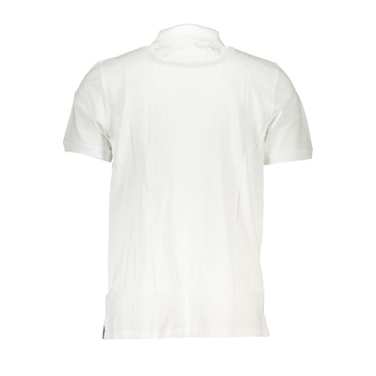 Timberland White Cotton Polo Shirt TI-29241-M