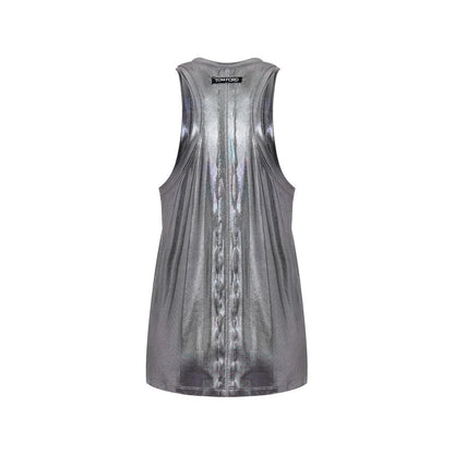 Tom Ford Gray Viscose Tank Tops
