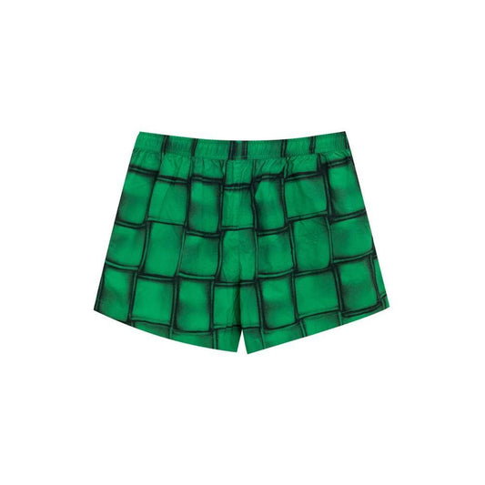 Bottega Veneta Green Polyamide Swim Short