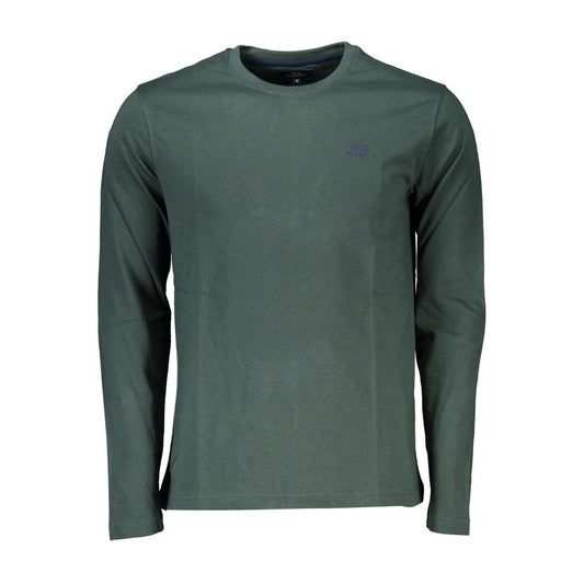 La Martina Elegant Crew Neck Green Tee with Embroidery 1728,67403481248,Clothing,Green,La Martina,Men,Men - Clothing,New with tags,T-Shirts - Men - Clothing,XXL La Martina LA-27008-XXL