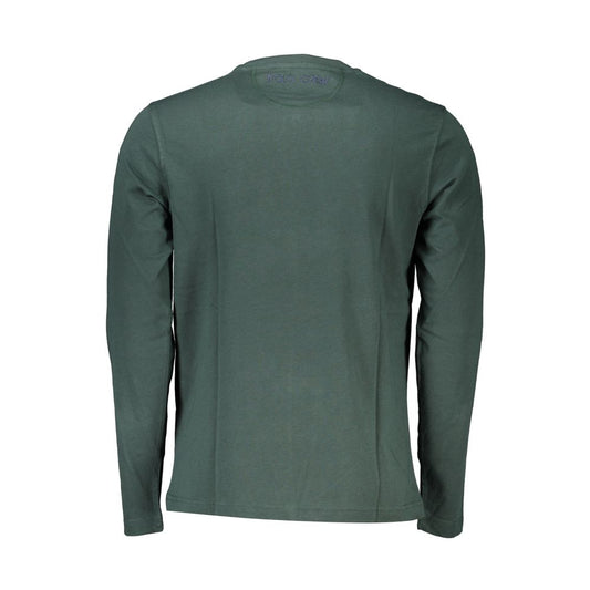 La Martina Elegant Crew Neck Green Tee with Embroidery 1728,67403481248,Clothing,Green,La Martina,Men,Men - Clothing,New with tags,T-Shirts - Men - Clothing,XXL La Martina LA-27008-XXL