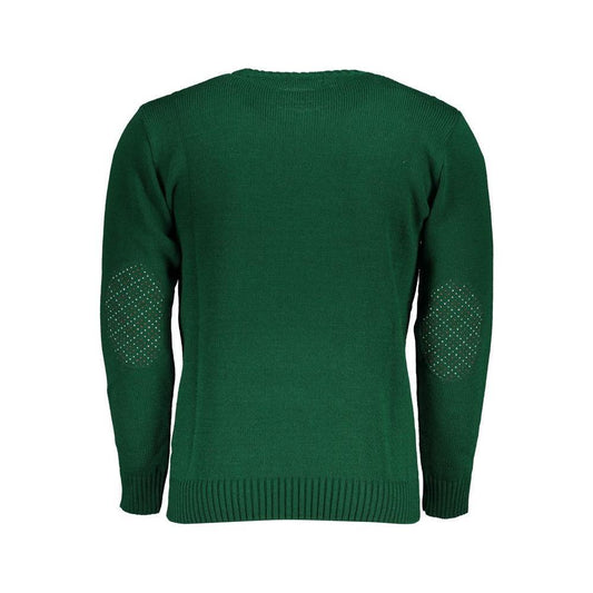 U.S. Grand Polo Green Fabric Sweater 1728,67403481248,Clothing,Green,Men,Men - Clothing,New with tags,Sweaters - Men - Clothing,U.S. Grand Polo,XXL U.S. Grand Polo US-25681-XXL