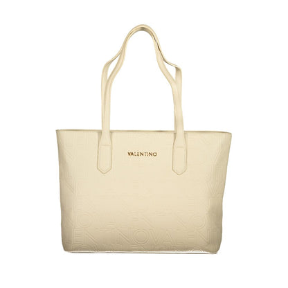Mario Valentino Beige Polyurethane Women's Bag