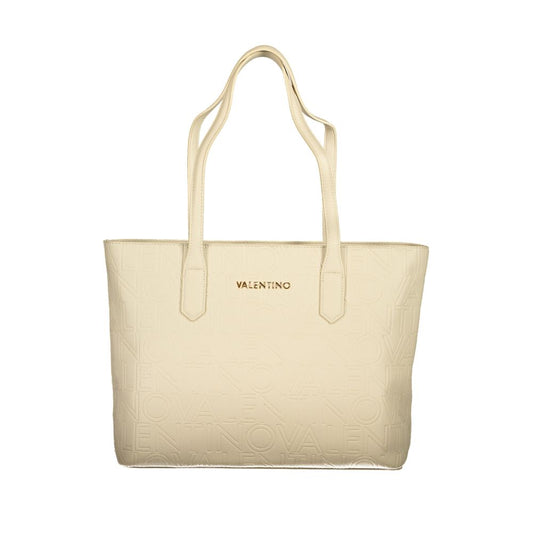 Mario Valentino Beige Polyurethane Women's Bag