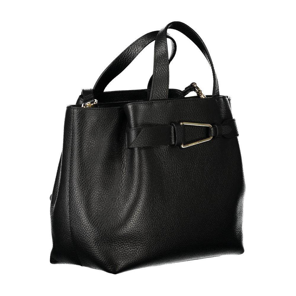 Coccinelle Black Leather Handbag