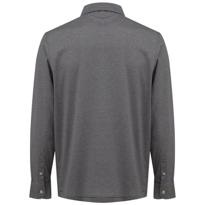 Canali Bicolor Cotton Dress Shirt