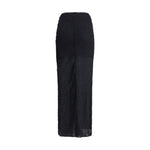 Charo Ruiz-Charo Ruiz Long Skirt Eris-1728,72470364320,Black,Charo Ruiz,Clothing,New with tags,S,Skirts - Women - Clothing,Women,Women - Clothing-CH-255403BLACKTANNI-S