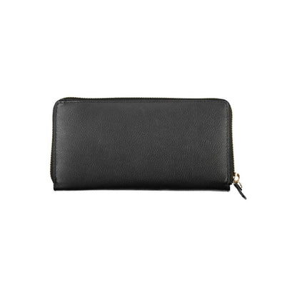 Mario Valentino Black Polyethylene Wallet