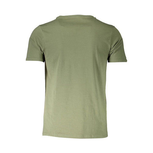 Aeronautica Militare Green Cotton T-Shirt