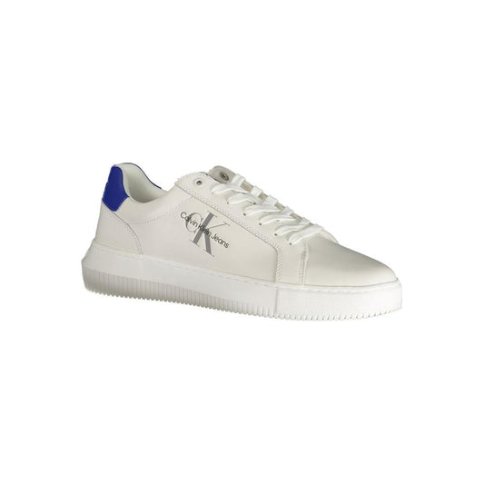 Calvin Klein White Polyester Sneaker