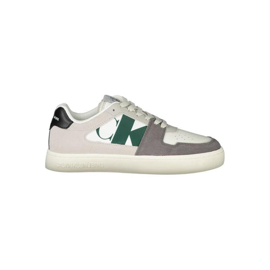 Calvin Klein White Polyester Men Sneaker