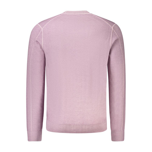 Hugo Boss Purple Wool Men Sweater BO-34597-S